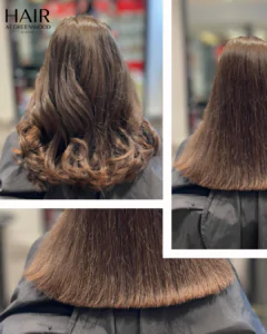 Cool-Toned Brunette Hair At greenwood Sydney hair cut