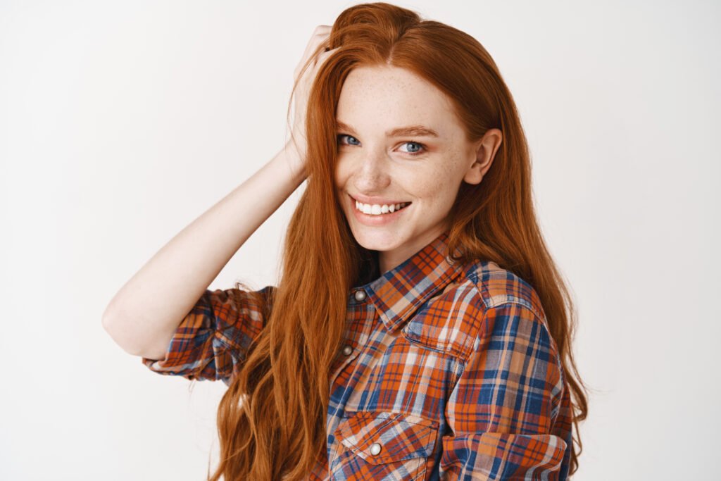 Ginger hair